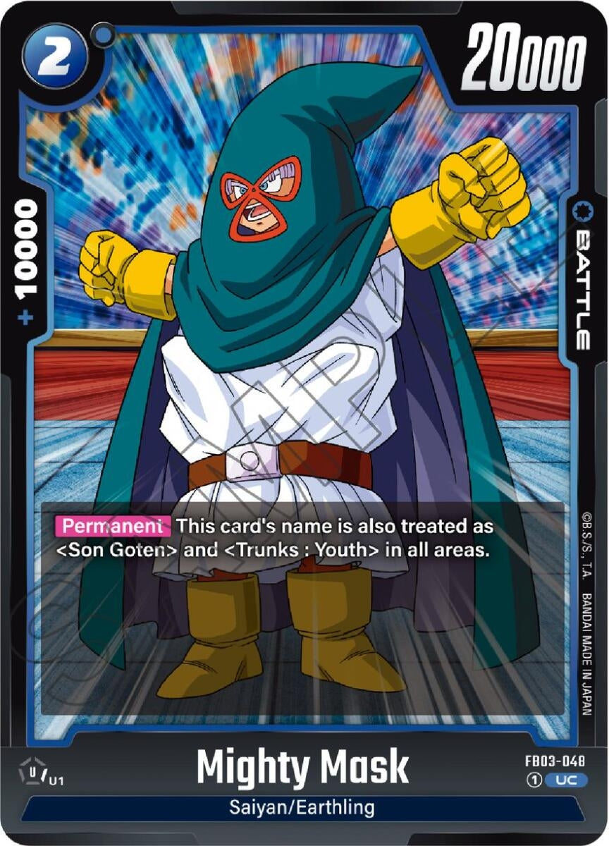 Image for Mighty Mask (Raging Roar) (FB03-048) - Dragon Ball Super: Fusion World