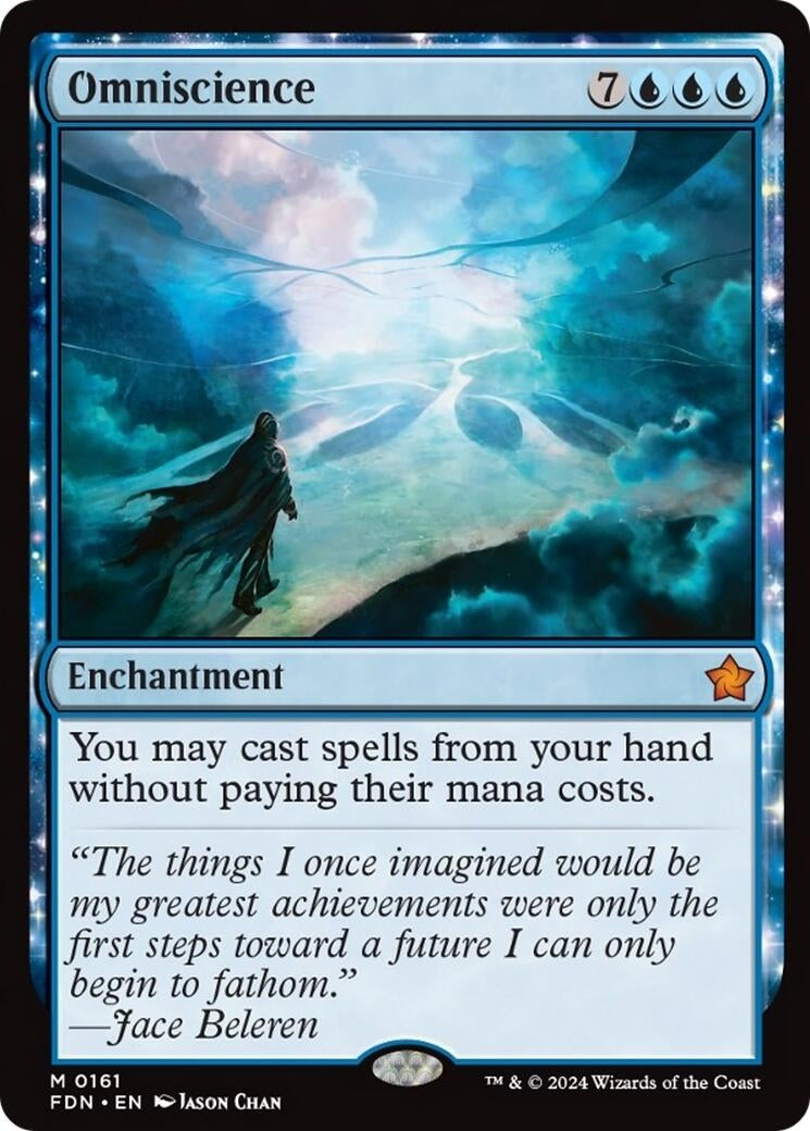 Image for Omniscience (Foundations) (161) - Magic: The Gathering