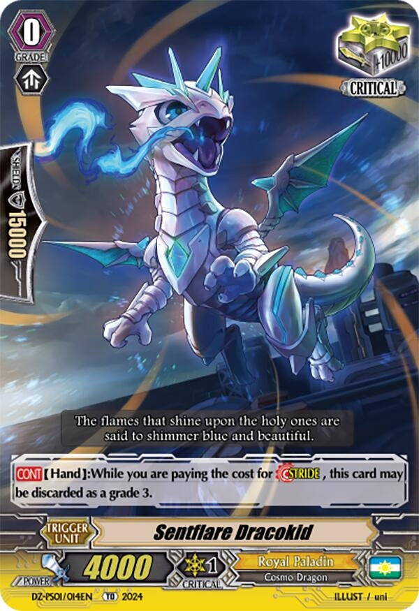 Image for Sentflare Dracokid (DZ-PS01: Premium Deckset “Jewel Knight”) (DZ-PS01/014EN) - Cardfight Vanguard