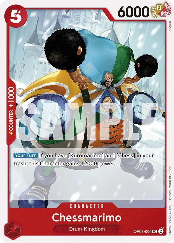 Image for Chessmarimo (Two Legends) (OP08-006) - One Piece Card Game