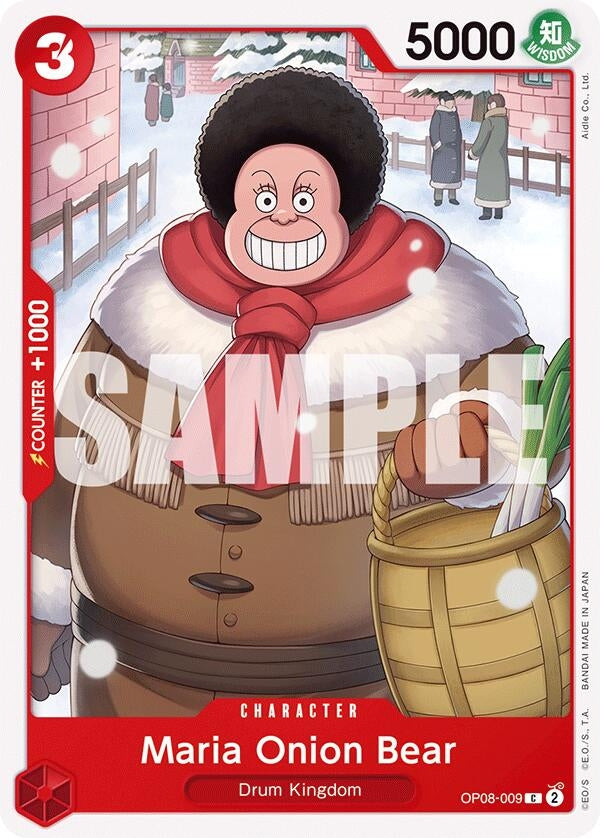 Image for Maria Onion Bear (Two Legends) (OP08-009) - One Piece Card Game
