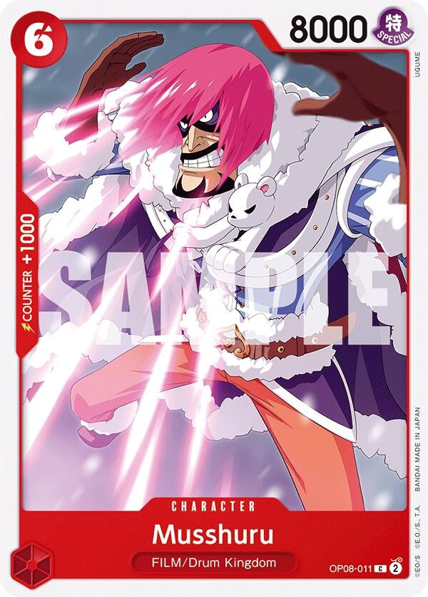 Image for Musshuru (Two Legends) (OP08-011) - One Piece Card Game