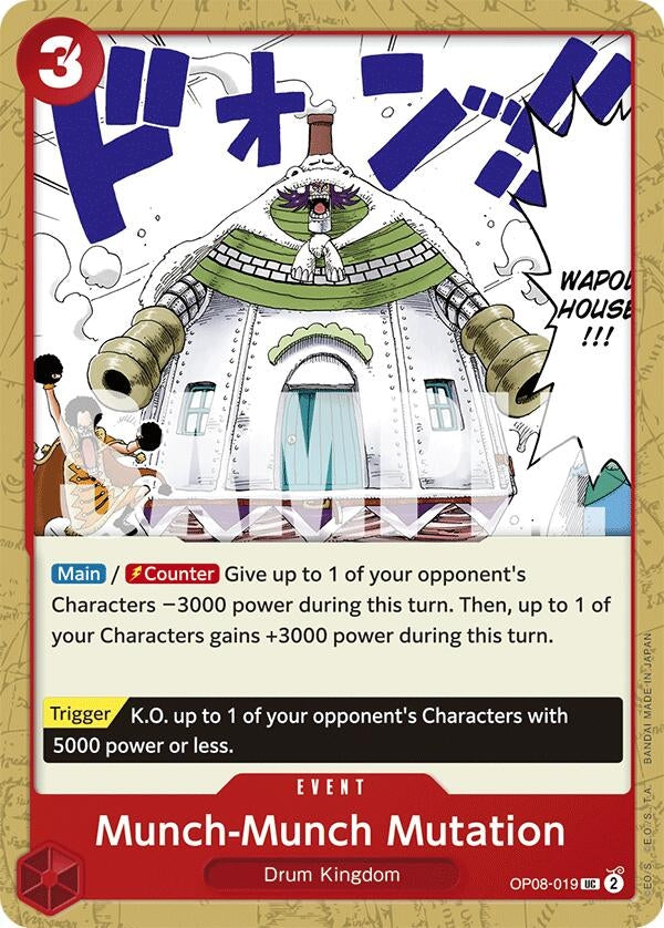 Image for Munch-Munch Mutation (Two Legends) (OP08-019) - One Piece Card Game