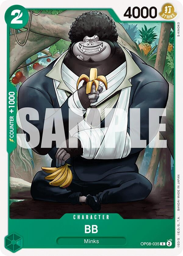 Image for BB (Two Legends) (OP08-035) - One Piece Card Game