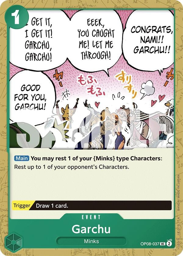 Image for Garchu (Two Legends) (OP08-037) - One Piece Card Game