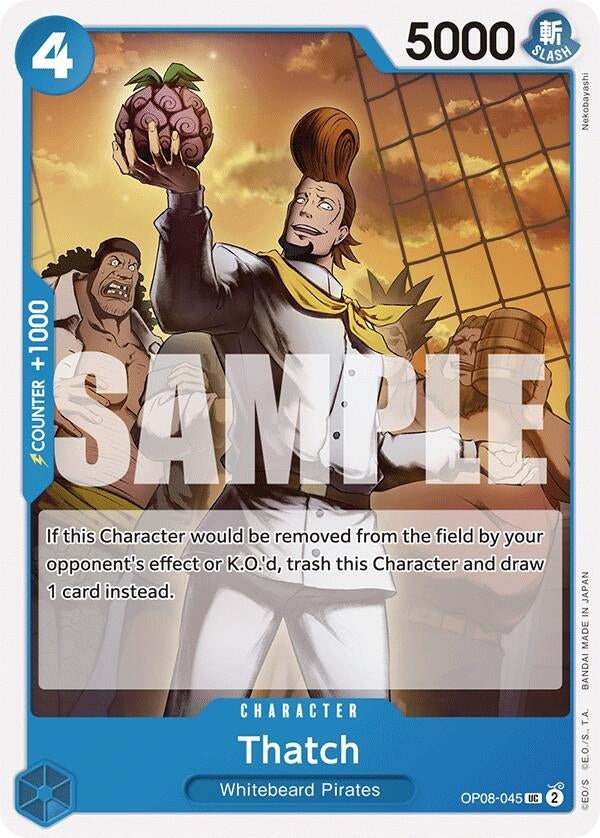Image for Thatch (Two Legends) (OP08-045) - One Piece Card Game