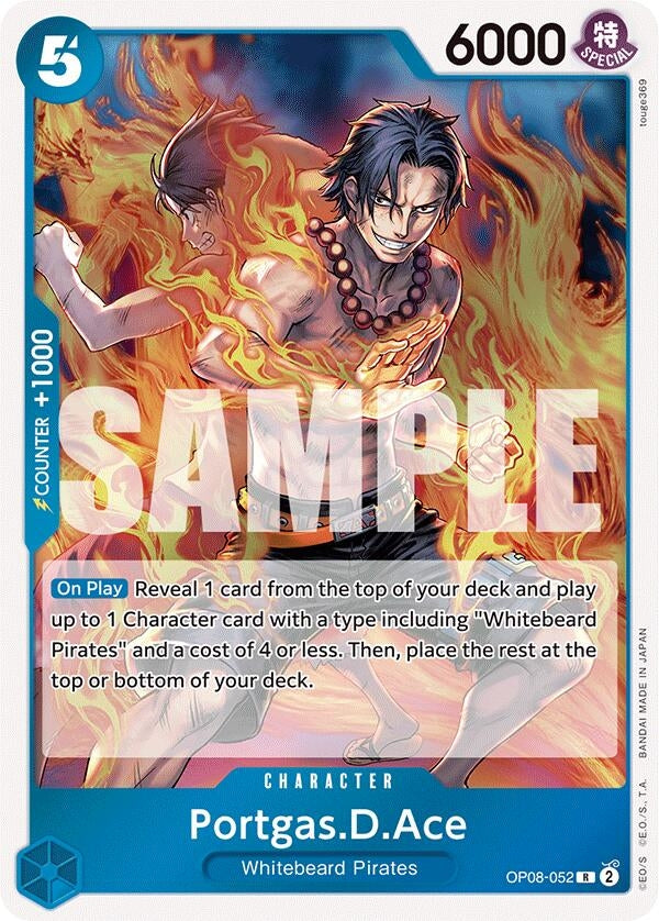 Image for Portgas.D.Ace (Two Legends) (OP08-052) - One Piece Card Game