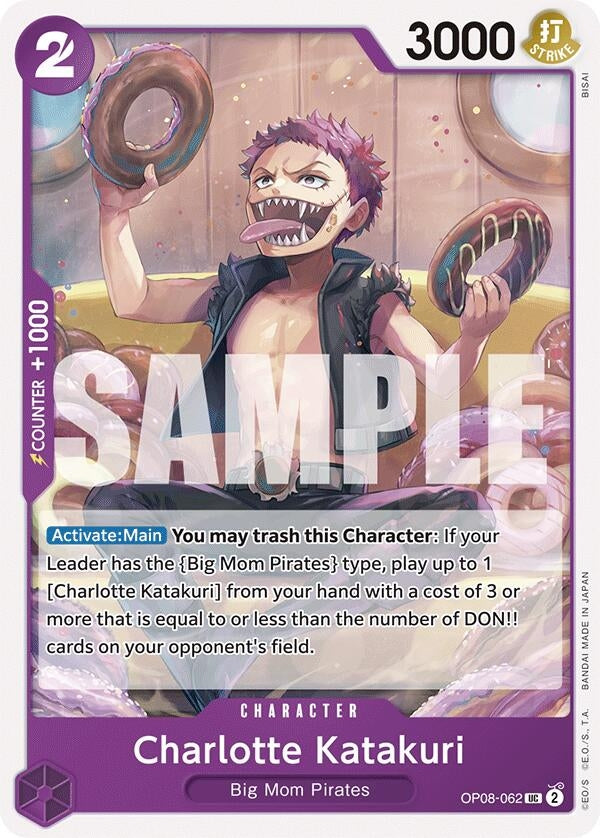 Image for Charlotte Katakuri (062) (Two Legends) (OP08-062) - One Piece Card Game
