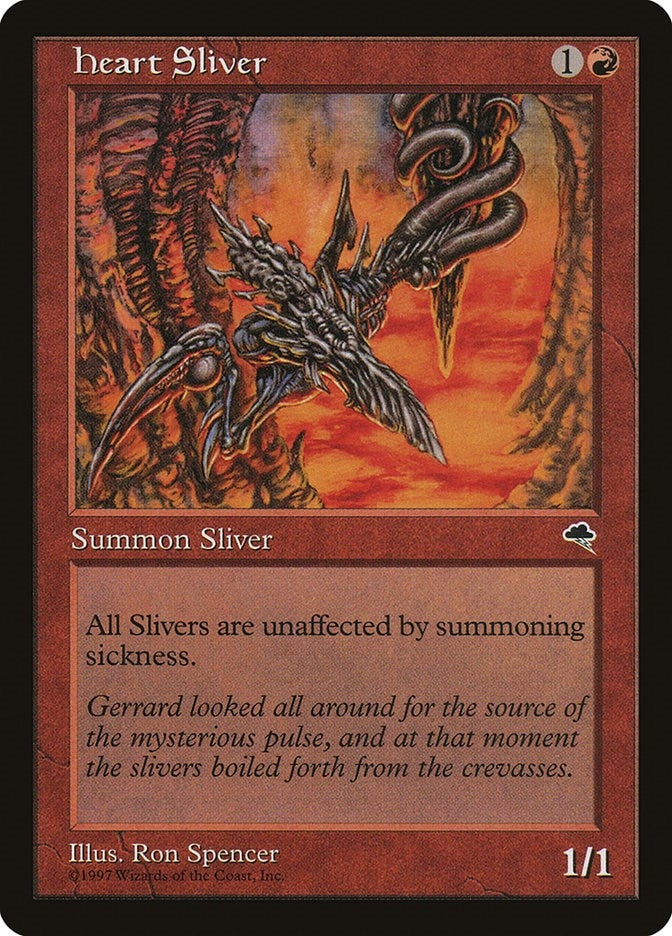 Image for Heart Sliver (Tempest) (182) - Magic: The Gathering