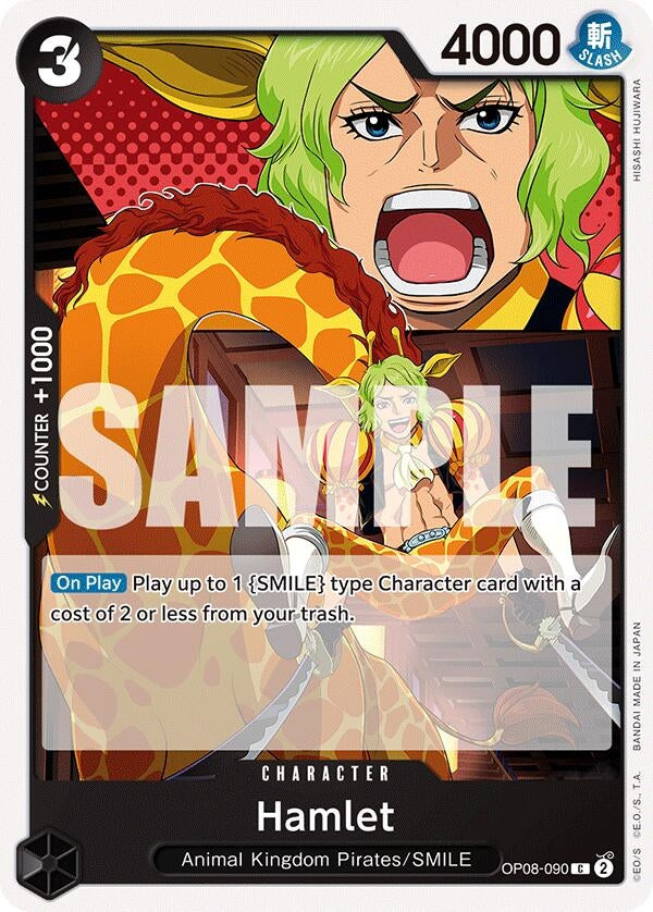 Image for Hamlet (Two Legends) (OP08-090) - One Piece Card Game