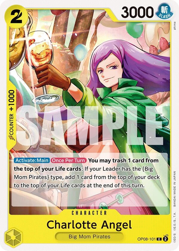 Image for Charlotte Angel (Two Legends) (OP08-101) - One Piece Card Game
