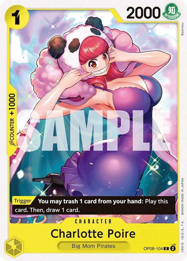 Image for Charlotte Poire (Two Legends) (OP08-104) - One Piece Card Game