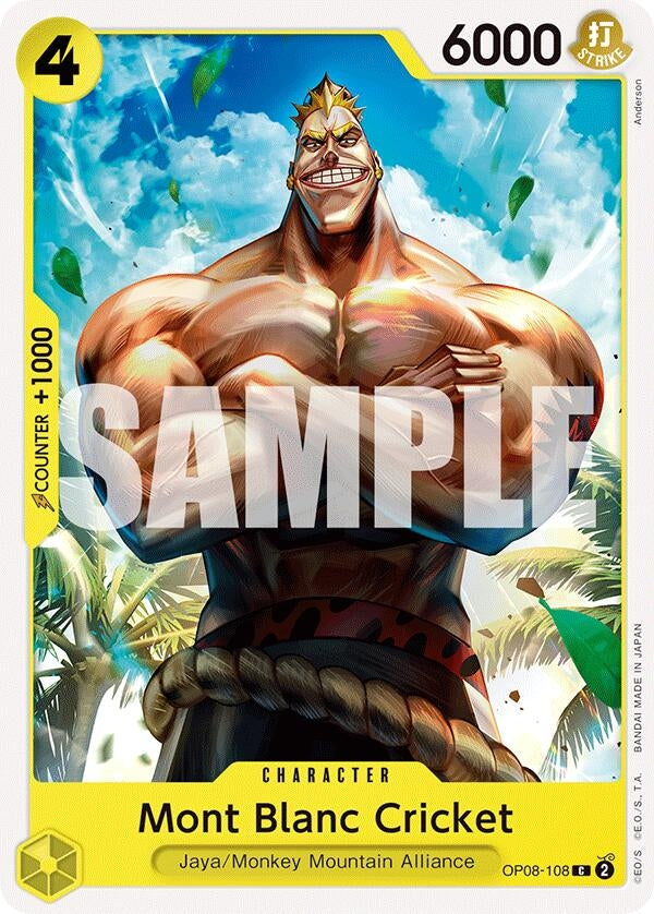 Image for Mont Blanc Cricket (Two Legends) (OP08-108) - One Piece Card Game
