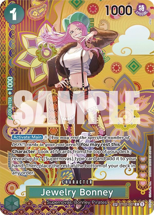 Image for Jewelry Bonney (SP) (Two Legends) (ST02-007) - One Piece Card Game