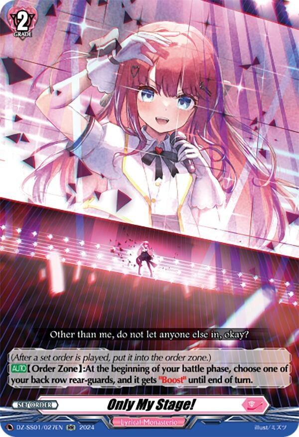 Image for Only My Stage! (DZ-SS01: Festival Booster 2024) (DZ-SS01/027EN) - Cardfight Vanguard