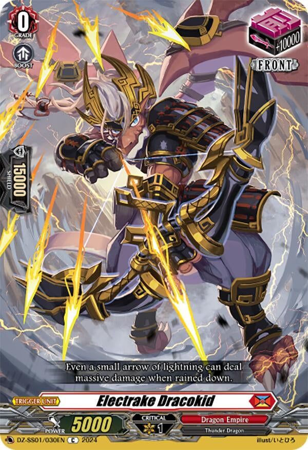 Image for Electrake Dracokid (DZ-SS01: Festival Booster 2024) (DZ-SS01/030EN) - Cardfight Vanguard