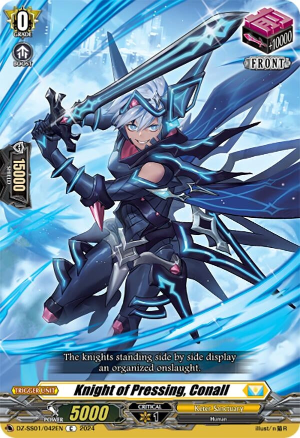 Image for Knight of Pressing, Conall (DZ-SS01: Festival Booster 2024) (DZ-SS01/042EN) - Cardfight Vanguard