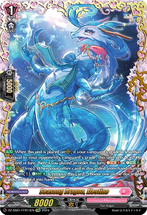 Image for Seasong, Elestino (FFR) (DZ-SS01: Festival Booster 2024) (DZ-SS01/FFR13EN) - Cardfight Vanguard