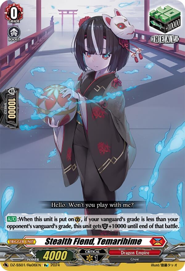 Image for Stealth Fiend, Temarihime (DZ-SS01: Festival Booster 2024) (DZ-SS01/Re06EN) - Cardfight Vanguard