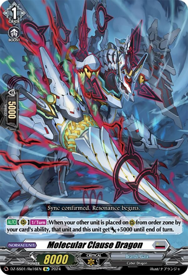 Image for Molecular Clause Dragon (DZ-SS01: Festival Booster 2024) (DZ-SS01/Re16EN) - Cardfight Vanguard