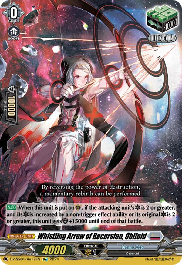 Image for Whistling Arrow of Recursion, Obifold (DZ-SS01: Festival Booster 2024) (DZ-SS01/Re17EN) - Cardfight Vanguard