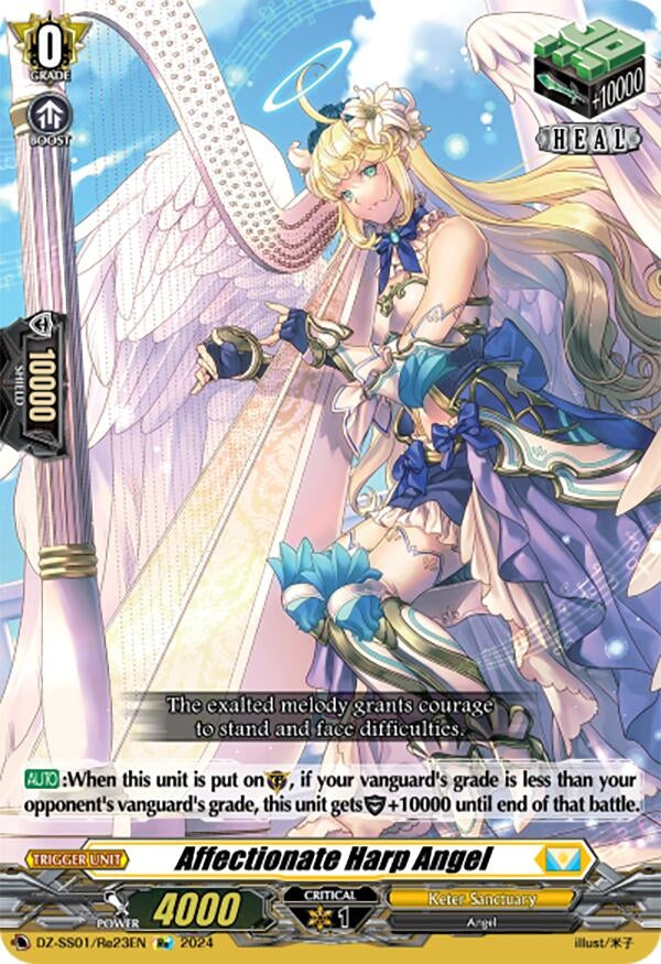 Image for Affectionate Harp Angel (DZ-SS01: Festival Booster 2024) (DZ-SS01/Re23EN) - Cardfight Vanguard