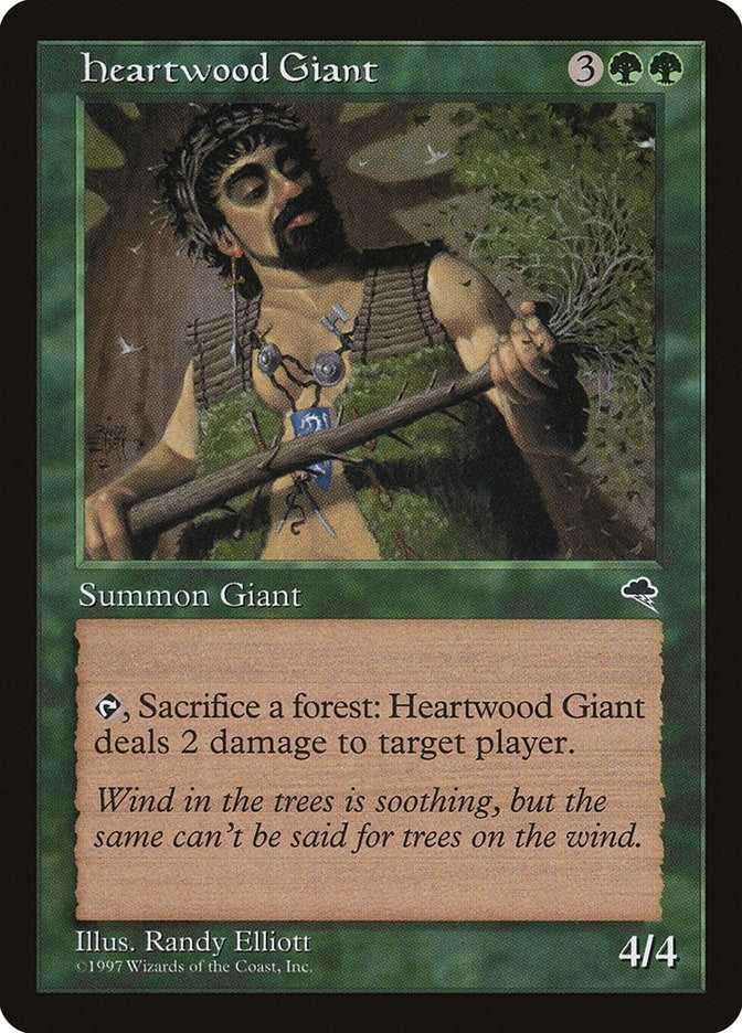 Image for Heartwood Giant (Tempest) (232) - Magic: The Gathering