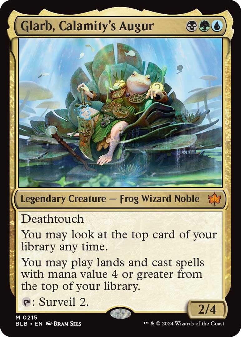 Image for Glarb, Calamity's Augur (Bloomburrow) (215) - Magic: The Gathering
