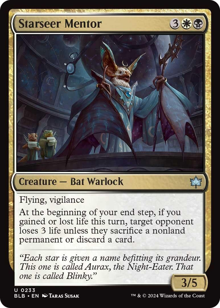 Image for Starseer Mentor (Bloomburrow) (233) - Magic: The Gathering