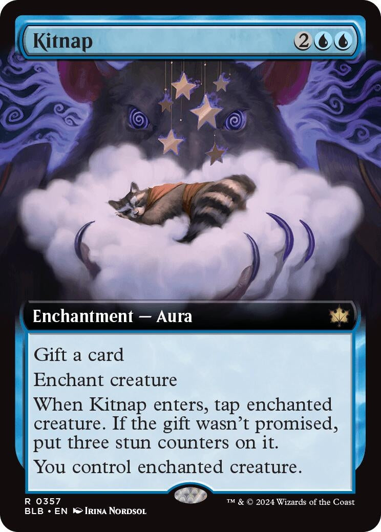 Image for Kitnap (Extended Art) (Bloomburrow) (357) - Magic: The Gathering
