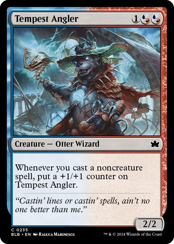 Image for Tempest Angler (Bloomburrow) (235) - Magic: The Gathering