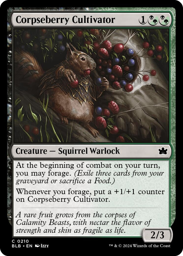 Image for Corpseberry Cultivator (Bloomburrow) (210) - Magic: The Gathering