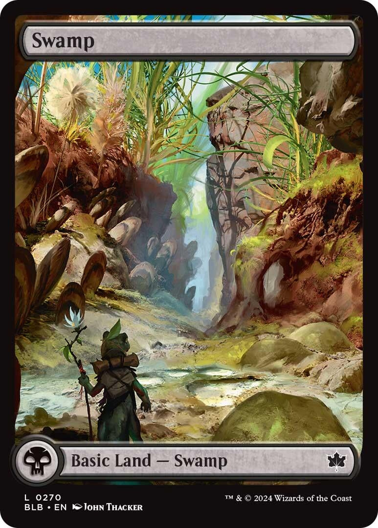 Image for Swamp (0270) (Bloomburrow) (270) - Magic: The Gathering