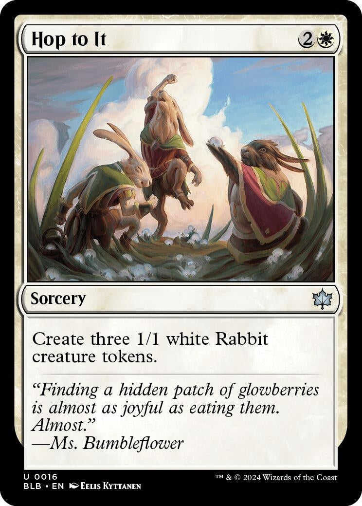 Image for Hop to It (Bloomburrow) (16) - Magic: The Gathering