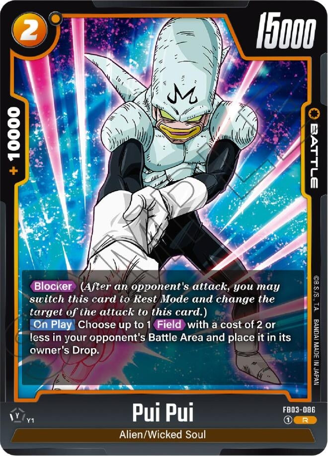 Image for Pui Pui (Raging Roar) (FB03-086) - Dragon Ball Super: Fusion World