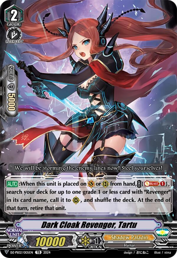 Image for Dark Cloak Revenger, Tartu (DZ-PS02: Premium Deckset “Revenger”) (DZ-PS02/005EN) - Cardfight Vanguard