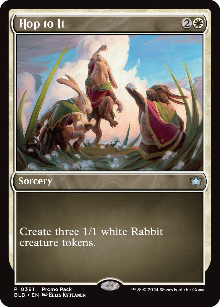 Image for Hop to It (Promo Pack: Bloomburrow) (381) - Magic: The Gathering
