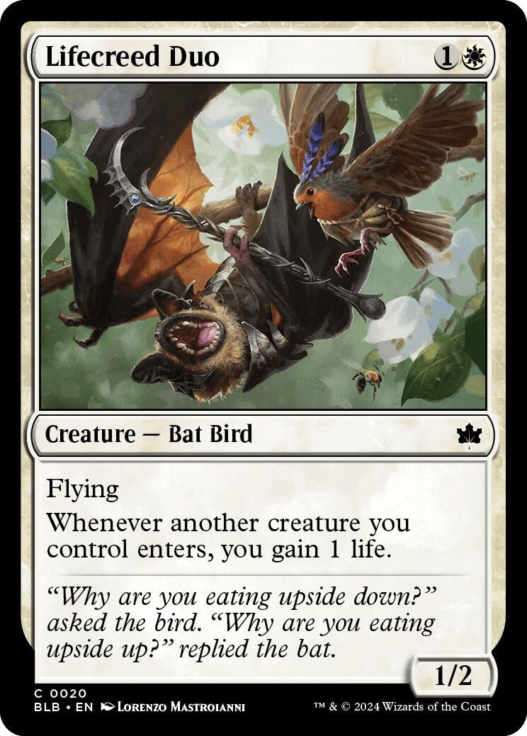 Image for Lifecreed Duo (Bloomburrow) (20) - Magic: The Gathering