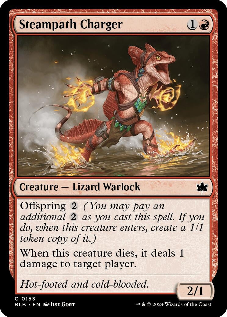 Image for Steampath Charger (Bloomburrow) (153) - Magic: The Gathering