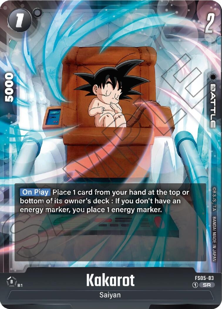 Image for Kakarot (Starter Deck 5: Bardock) (FS05-03) - Dragon Ball Super: Fusion World