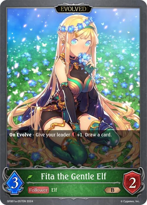Image for Fita the Gentle Elf (Evolved) (GFB01: Guide to Glory) (GFB01a-057EN) - Shadowverse: Evolve