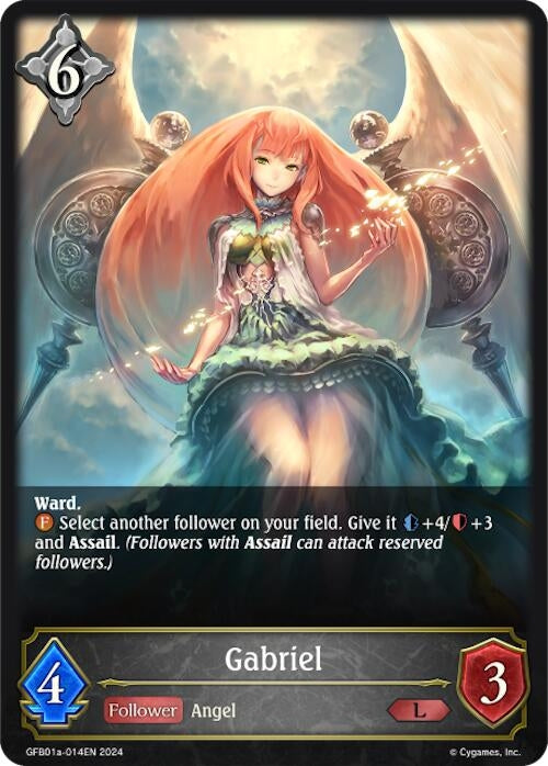 Image for Gabriel (GFB01: Guide to Glory) (GFB01a-014EN) - Shadowverse: Evolve