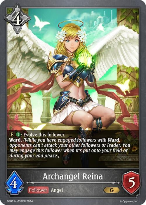 Image for Archangel Reina (GFB01: Guide to Glory) (GFB01a-032EN) - Shadowverse: Evolve