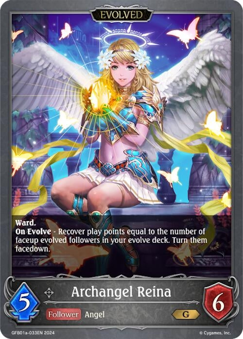 Image for Archangel Reina (Evolved) (GFB01: Guide to Glory) (GFB01a-033EN) - Shadowverse: Evolve