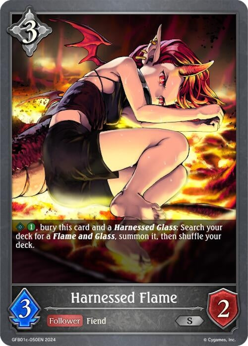 Image for Harnessed Flame (GFB01: Guide to Glory) (GFB01c-050EN) - Shadowverse: Evolve