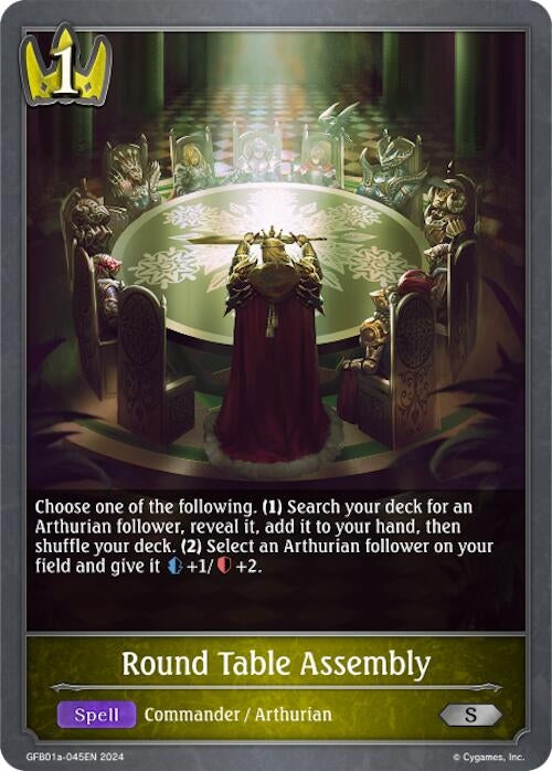 Image for Round Table Assembly (GFB01: Guide to Glory) (GFB01a-045EN) - Shadowverse: Evolve