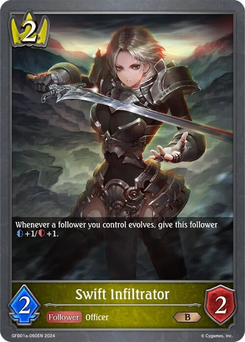 Image for Swift Infiltrator (GFB01: Guide to Glory) (GFB01a-060EN) - Shadowverse: Evolve
