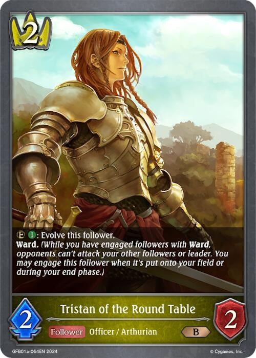Image for Tristan of the Round Table (GFB01: Guide to Glory) (GFB01a-064EN) - Shadowverse: Evolve