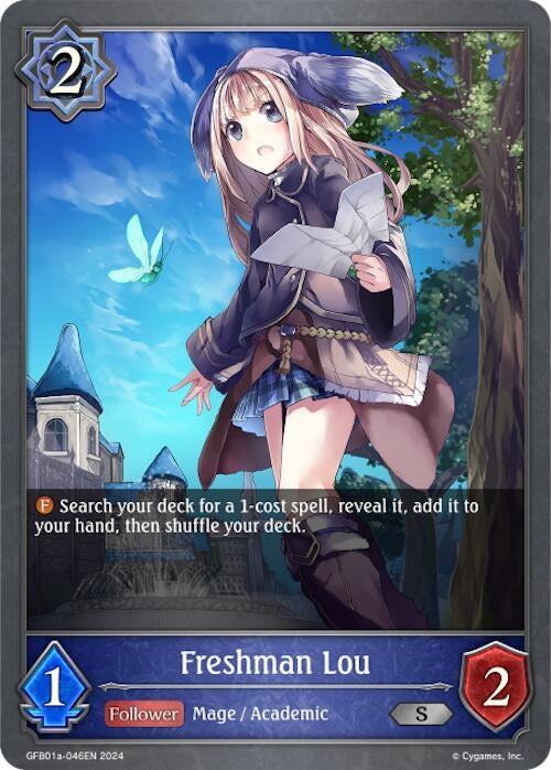Image for Freshman Lou (GFB01a-046EN) (GFB01: Guide to Glory) (GFB01a-046EN) - Shadowverse: Evolve