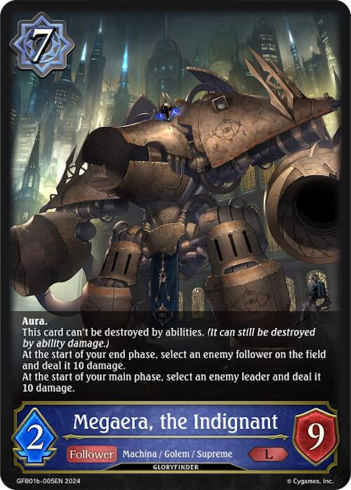 Image for Megaera, the Indignant (GFB01: Guide to Glory) (GFB01b-005EN) - Shadowverse: Evolve
